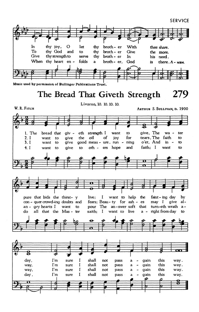 The Hymnal of The Evangelical United Brethren Church page 263
