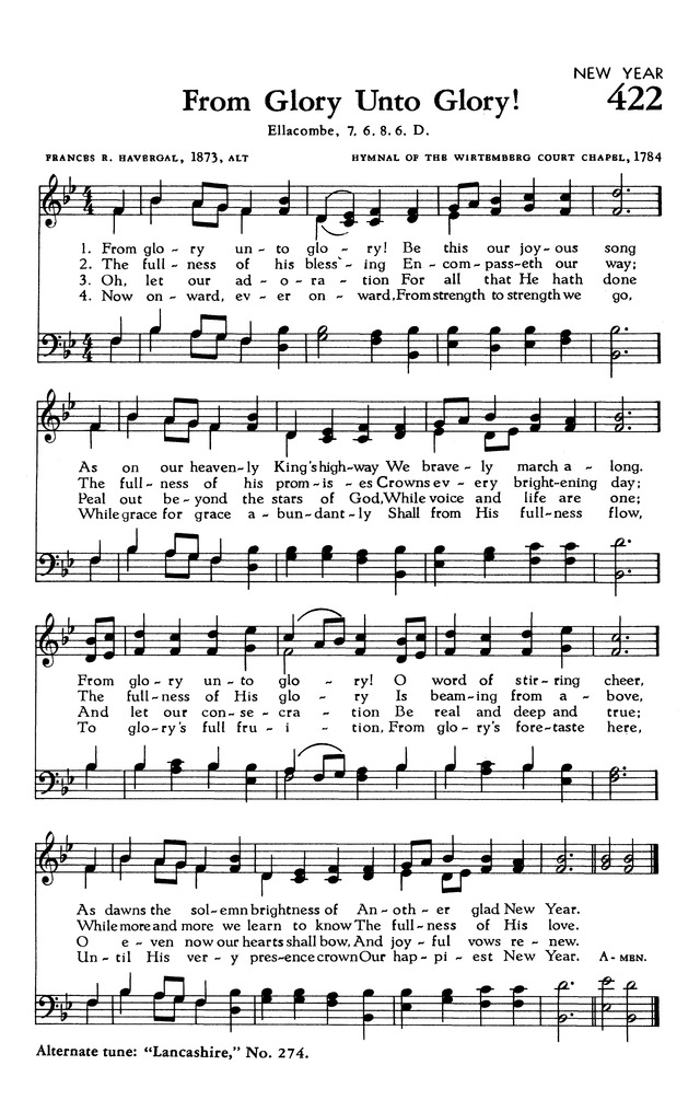 The Hymnal of The Evangelical United Brethren Church page 383