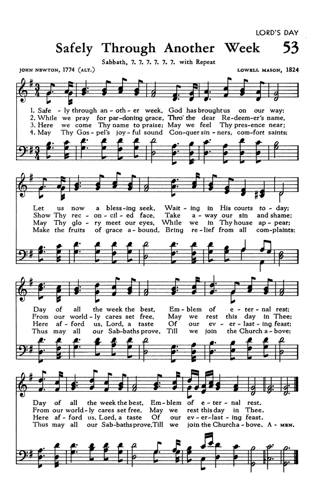 The Hymnal of The Evangelical United Brethren Church page 67