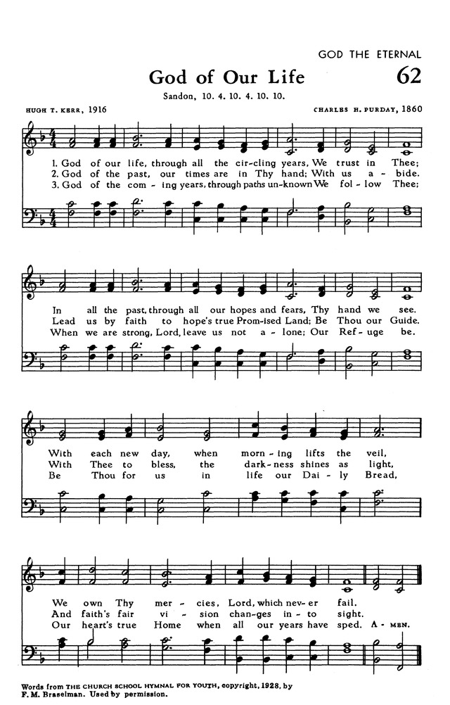 The Hymnal of The Evangelical United Brethren Church page 75
