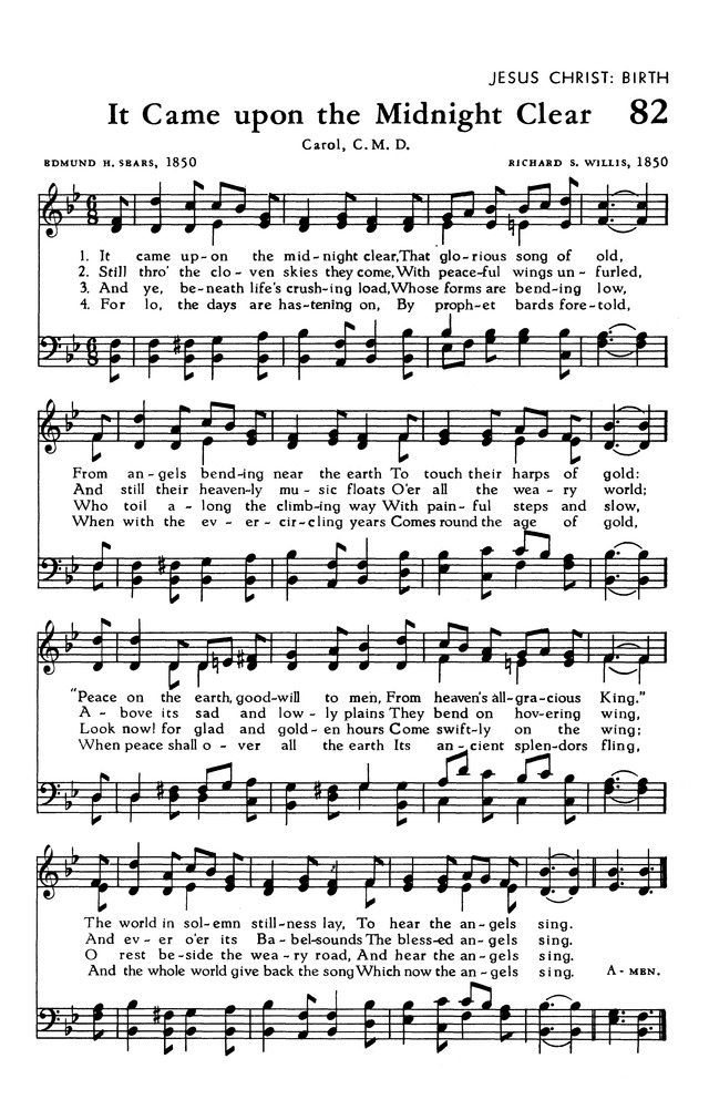 The Hymnal of The Evangelical United Brethren Church page 93