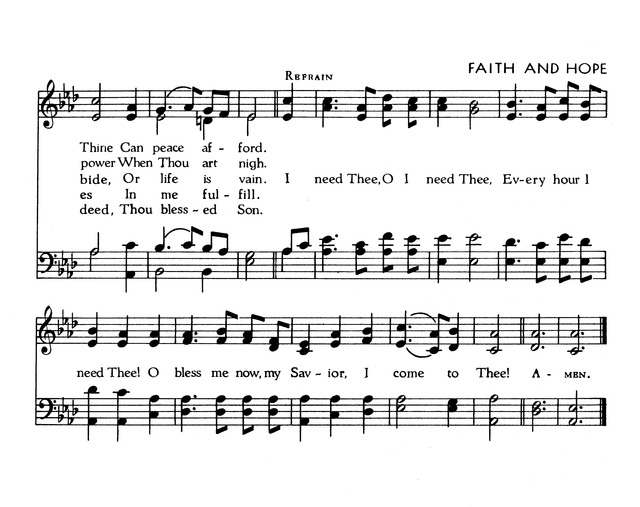 The Hymnal of The Evangelical United Brethren Church page Z196
