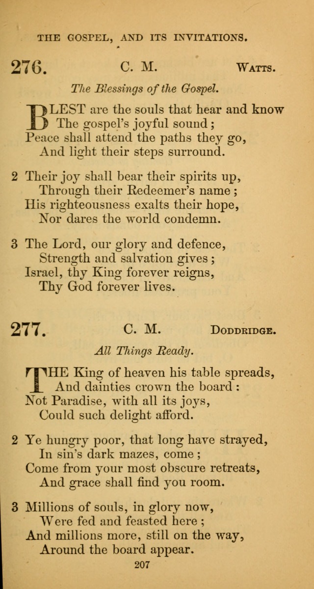 Hymns for Christian Devotion: especially adapted to the Universalist denomination. (New ed.) page 207