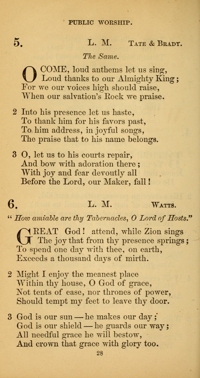 Hymns for Christian Devotion: especially adapted to the Universalist denomination. (New ed.) page 28