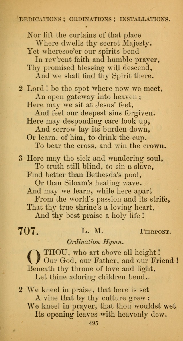 Hymns for Christian Devotion: especially adapted to the Universalist denomination. (New ed.) page 501