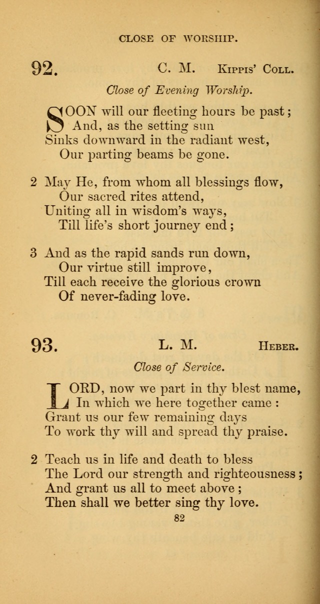 Hymns for Christian Devotion: especially adapted to the Universalist denomination. (New ed.) page 82