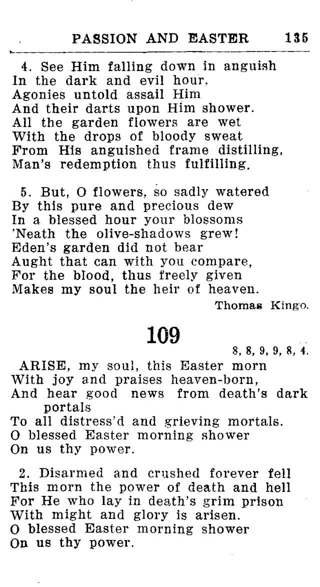 Hymnal for Church and Home (2nd ed.) page 135