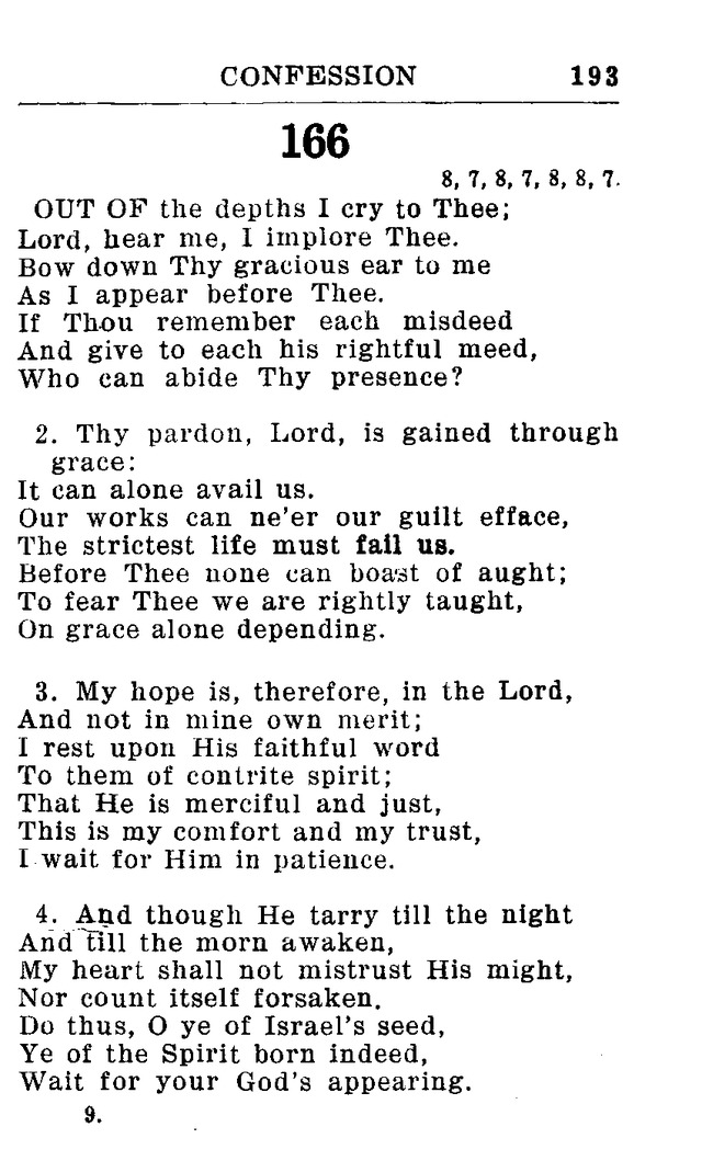 Hymnal for Church and Home (2nd ed.) page 193