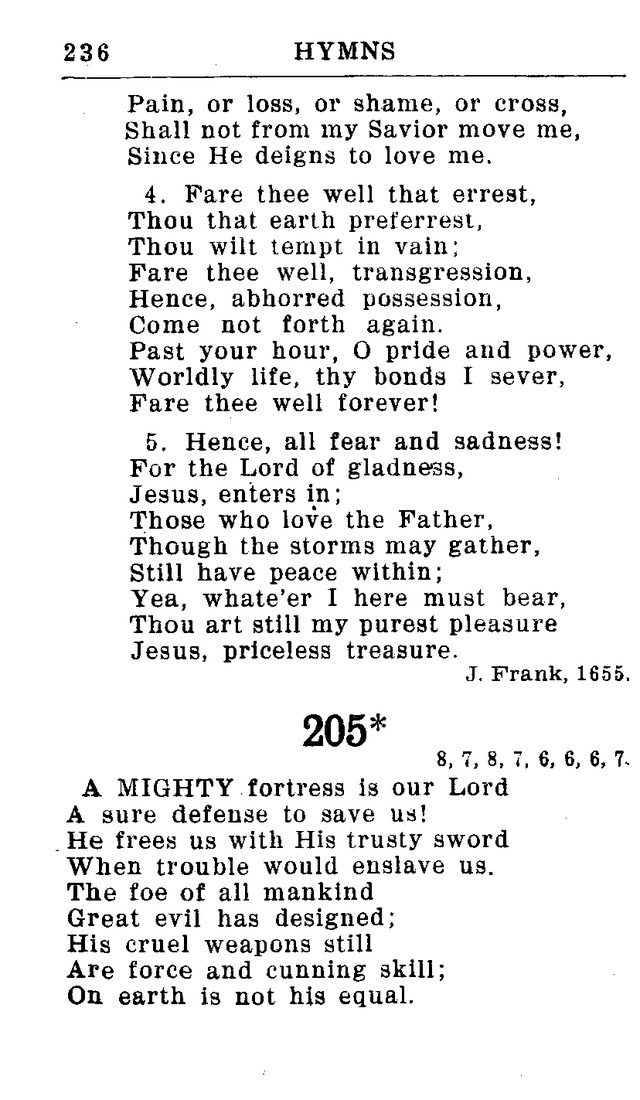Hymnal for Church and Home (2nd ed.) page 236