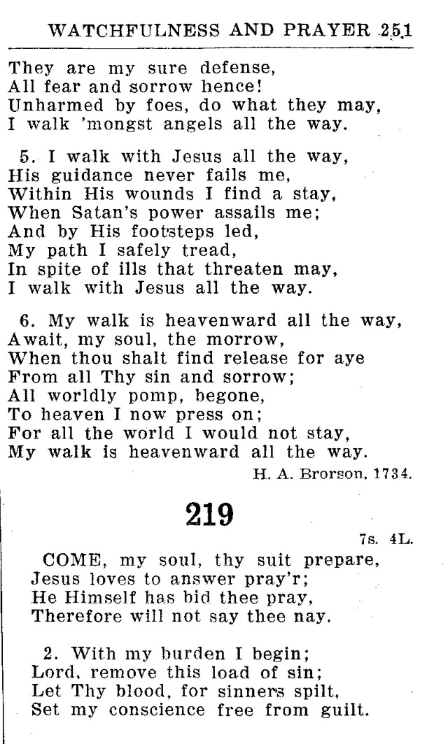 Hymnal for Church and Home (2nd ed.) page 251