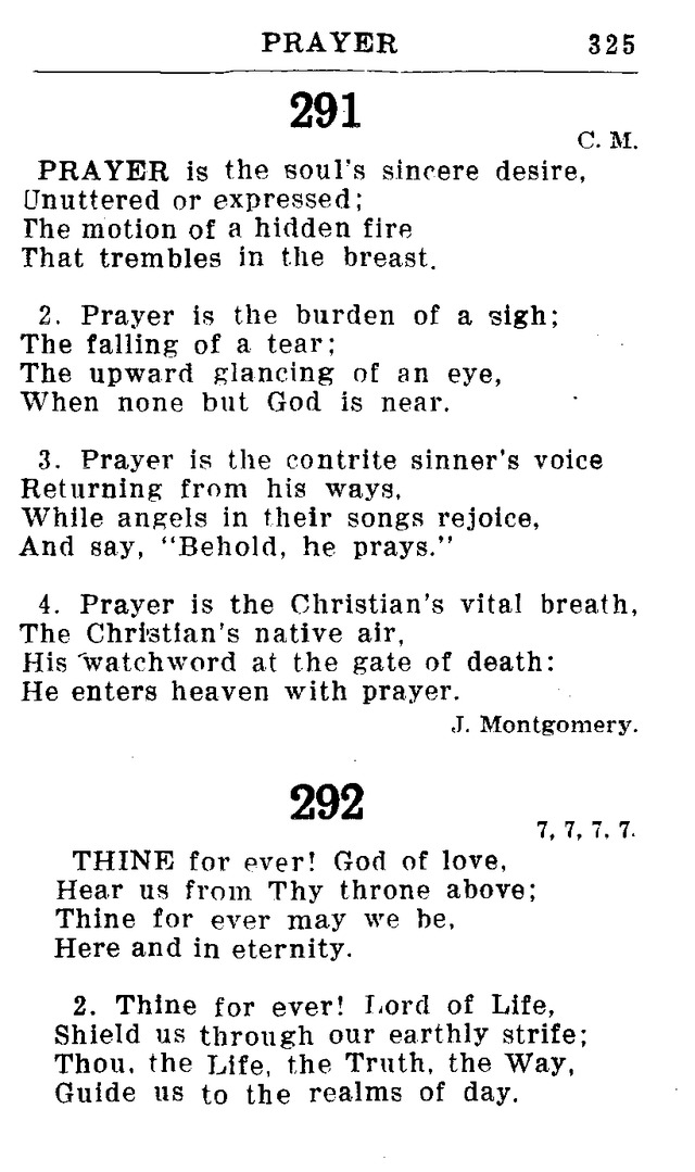 Hymnal for Church and Home (2nd ed.) page 325