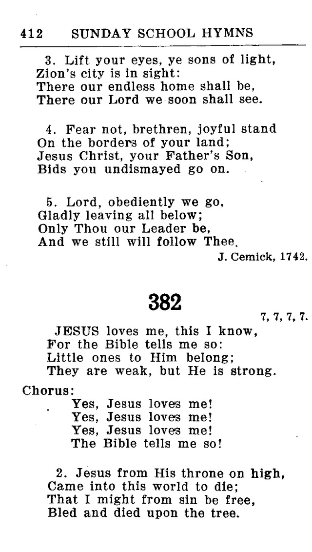 Hymnal for Church and Home (2nd ed.) page 412