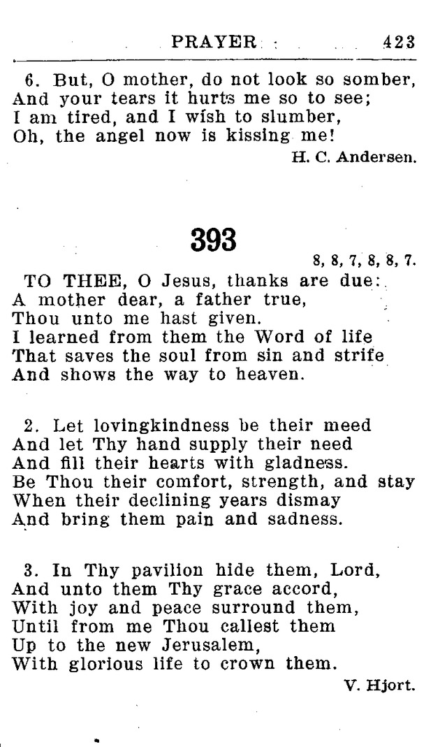 Hymnal for Church and Home (2nd ed.) page 423