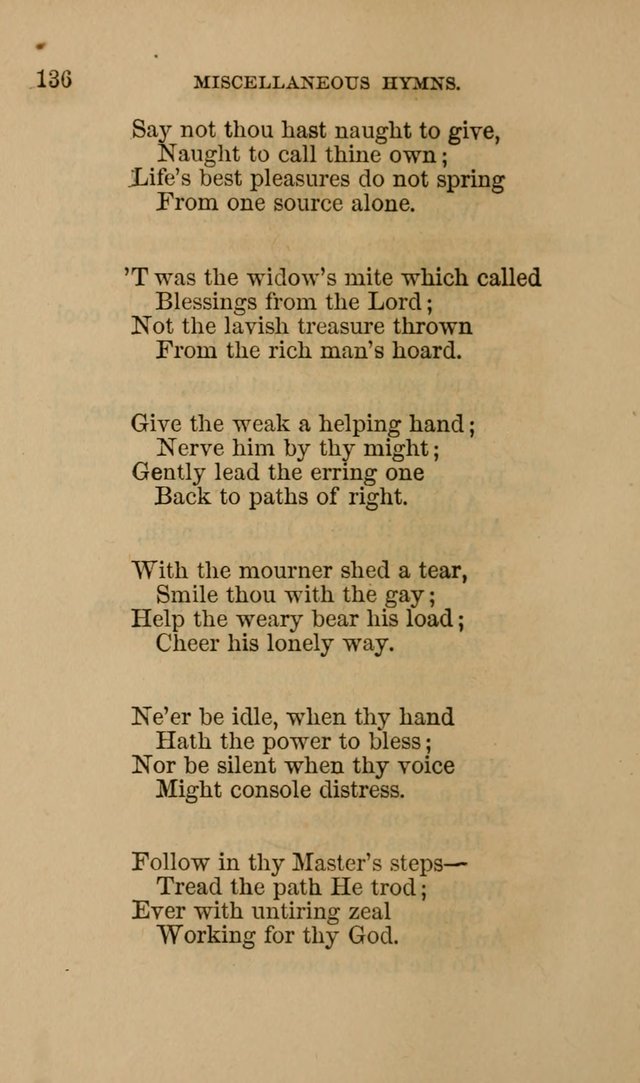 Hymns for First-Day Schools page 136