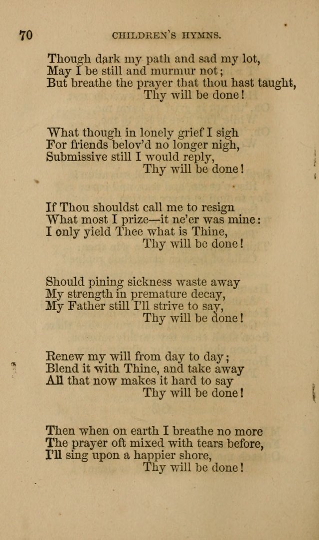 Hymns for First-Day Schools page 70