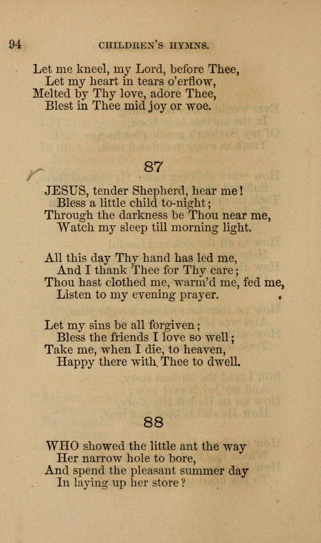 Hymns for First-Day Schools page 94