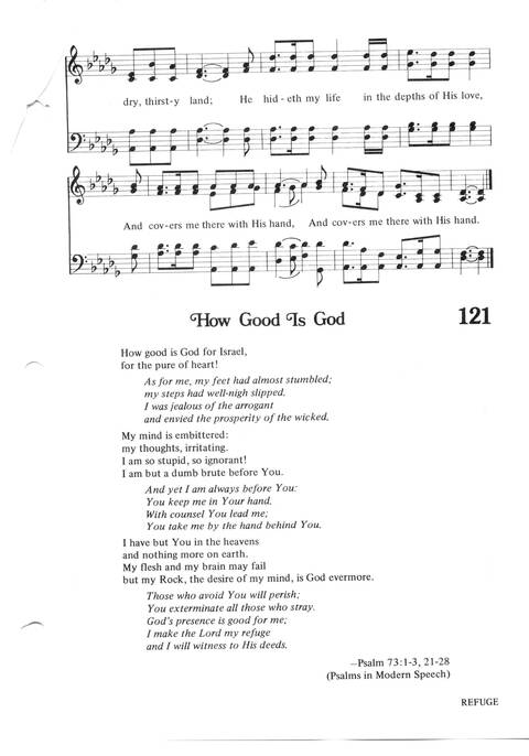 Hymns for the Family of God page 109