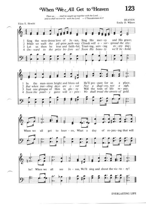 Hymns for the Family of God page 111