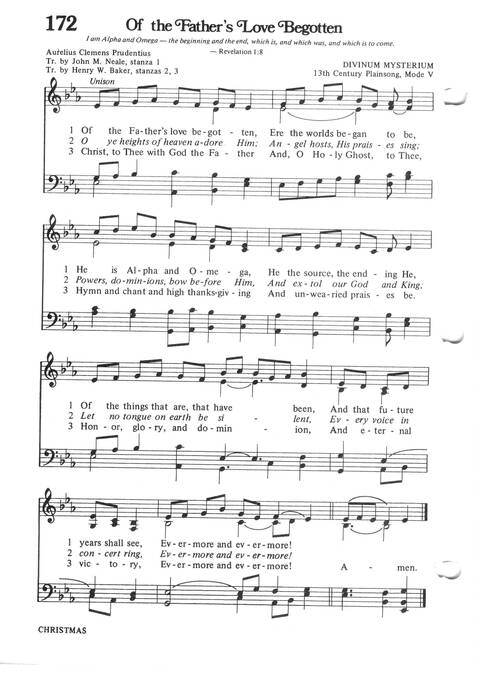 Hymns for the Family of God page 152
