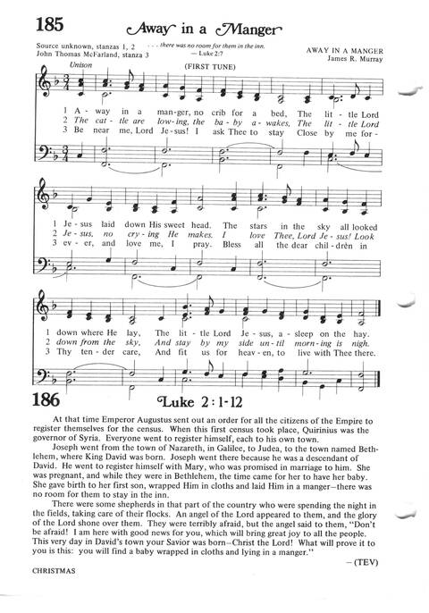 Hymns for the Family of God page 166