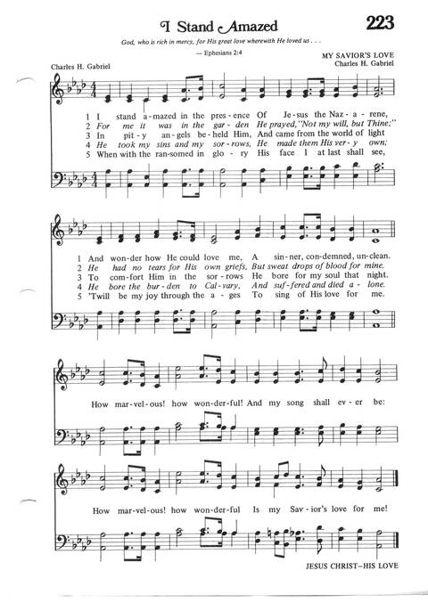 Hymns for the Family of God page 197