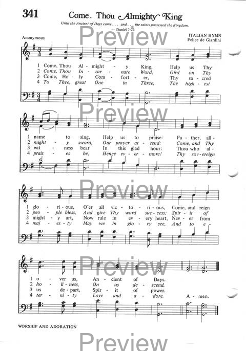 Hymns for the Family of God page 316