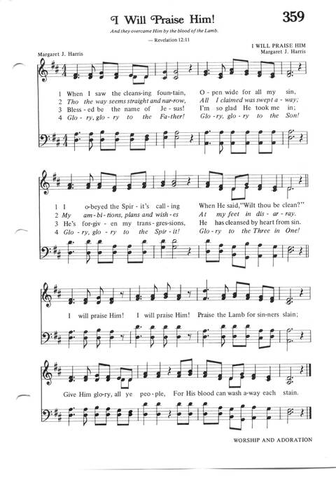 Hymns for the Family of God page 335