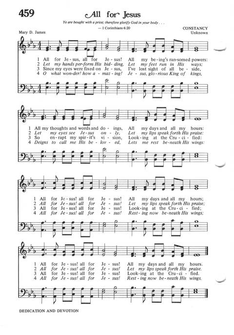 Hymns for the Family of God page 422
