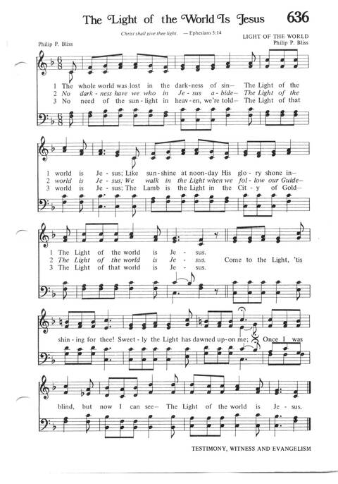 Hymns for the Family of God page 569