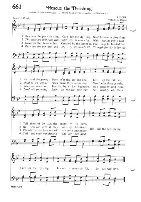 Hymns for the Family of God page 596