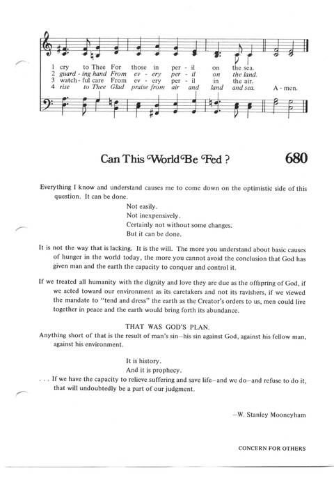 Hymns for the Family of God page 613