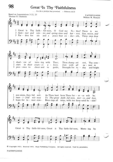 Hymns for the Family of God page 88