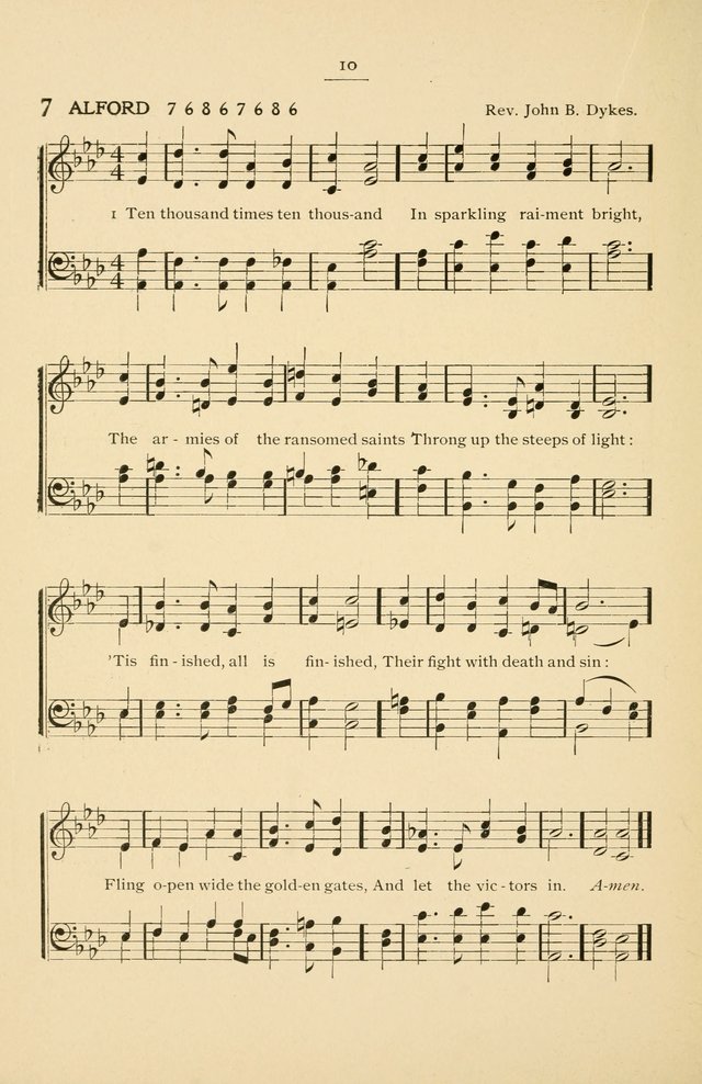 Hymnal of the First General Missionary Convention of the Methodist Episcopal Church, Cleveland, Ohio, October 21 to 24, 1902. page 11