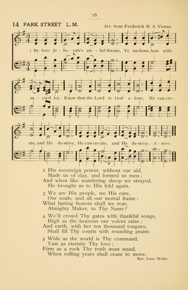 Hymnal of the First General Missionary Convention of the Methodist Episcopal Church, Cleveland, Ohio, October 21 to 24, 1902. page 17