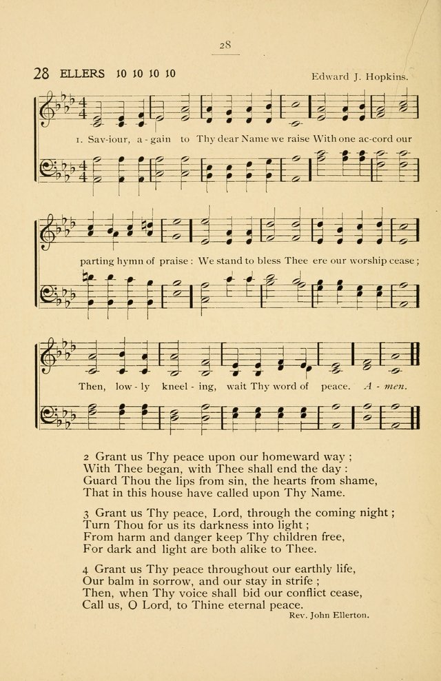 Hymnal of the First General Missionary Convention of the Methodist Episcopal Church, Cleveland, Ohio, October 21 to 24, 1902. page 29