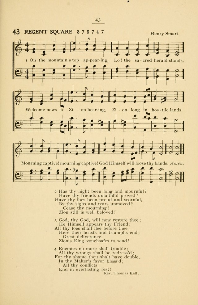 Hymnal of the First General Missionary Convention of the Methodist Episcopal Church, Cleveland, Ohio, October 21 to 24, 1902. page 44