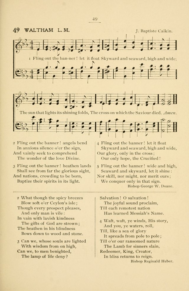 Hymnal of the First General Missionary Convention of the Methodist Episcopal Church, Cleveland, Ohio, October 21 to 24, 1902. page 50