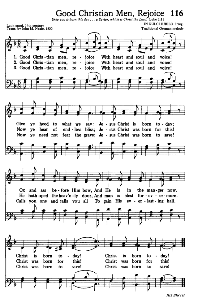 Hymns for the Living Church page 105