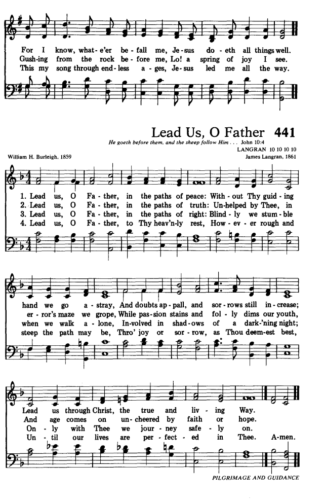 Hymns for the Living Church page 385
