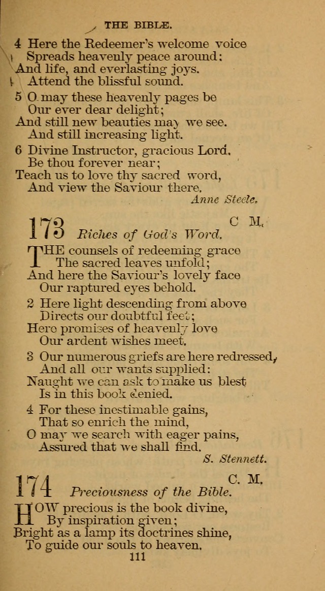 The Hymn Book of the Free Methodist Church page 113