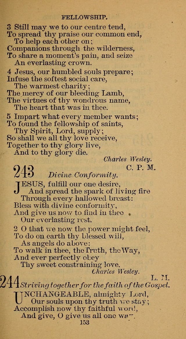The Hymn Book of the Free Methodist Church page 155