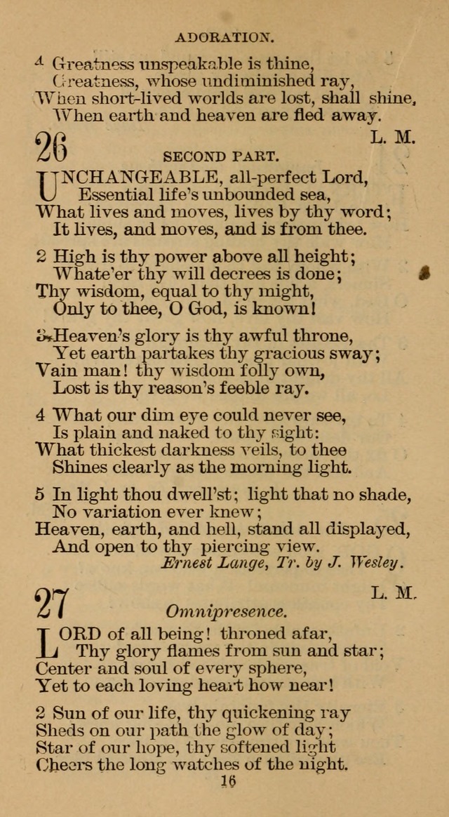 The Hymn Book of the Free Methodist Church page 16