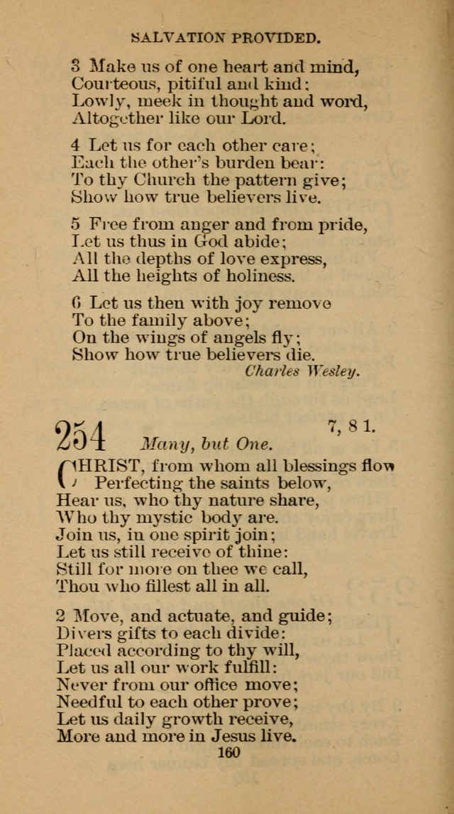 The Hymn Book of the Free Methodist Church page 162