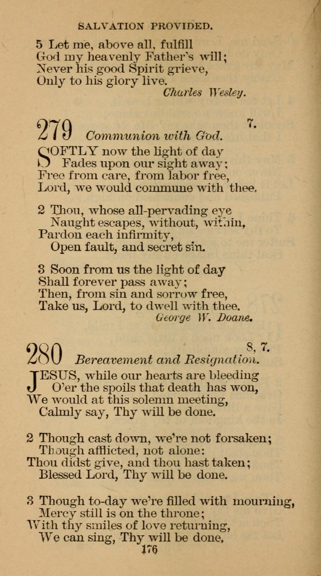 The Hymn Book of the Free Methodist Church page 178