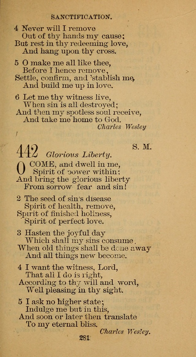 The Hymn Book of the Free Methodist Church page 283