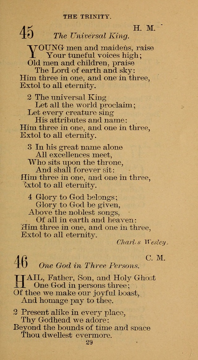 The Hymn Book of the Free Methodist Church page 29