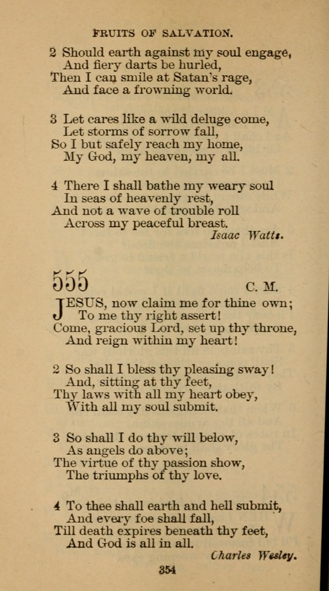 The Hymn Book of the Free Methodist Church page 356