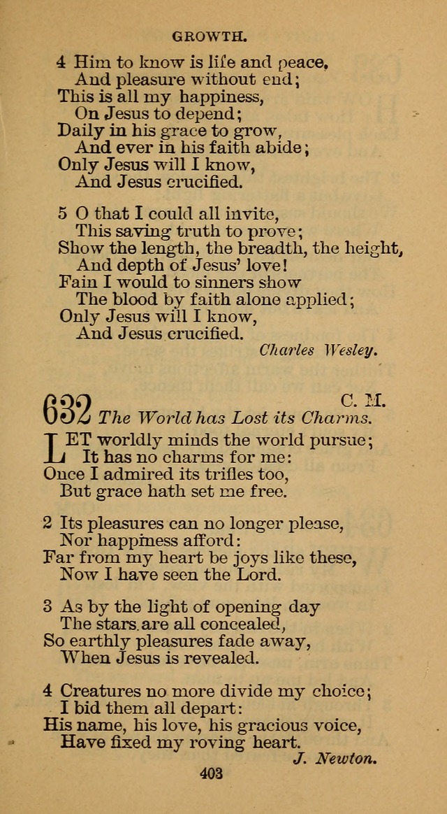 The Hymn Book of the Free Methodist Church page 405