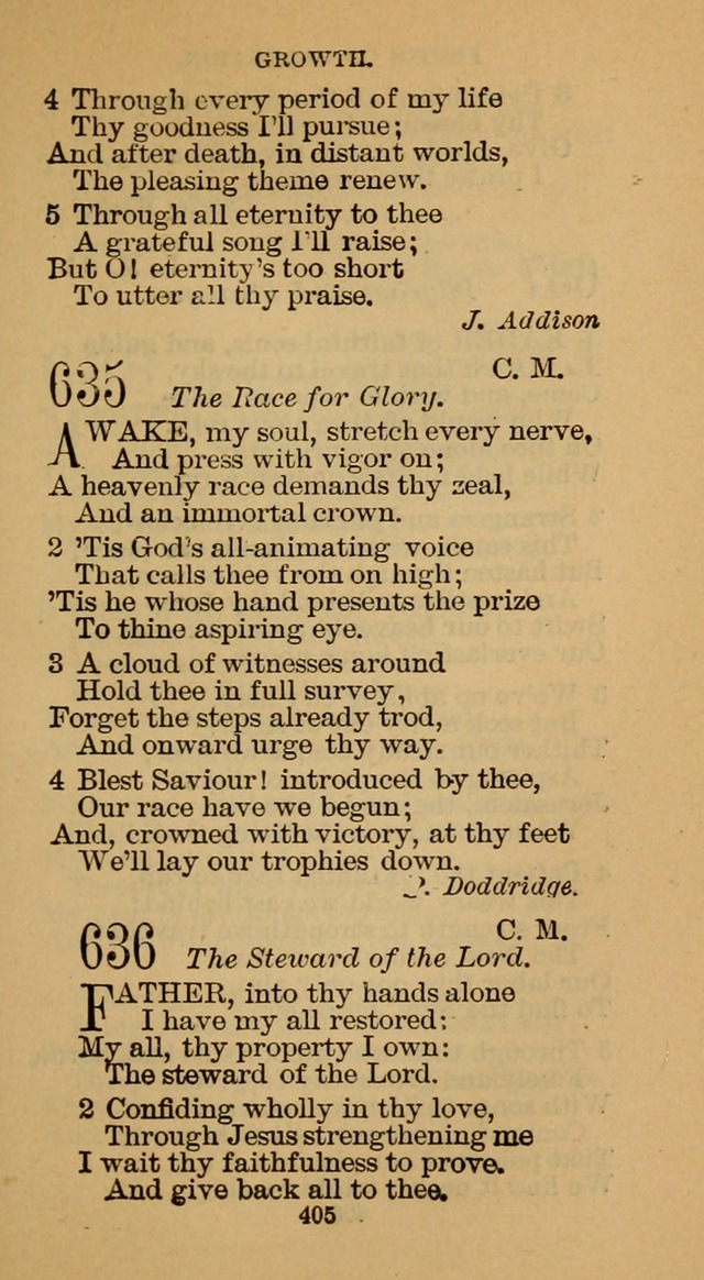 The Hymn Book of the Free Methodist Church page 407