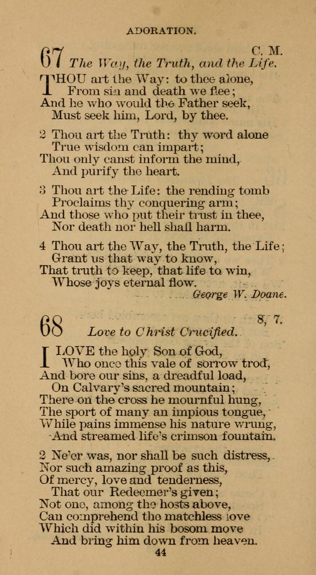 The Hymn Book of the Free Methodist Church page 44